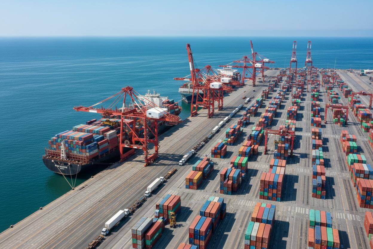 Operaciones portuarias en Topolobampo